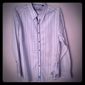Robert Graham pinstripe button down